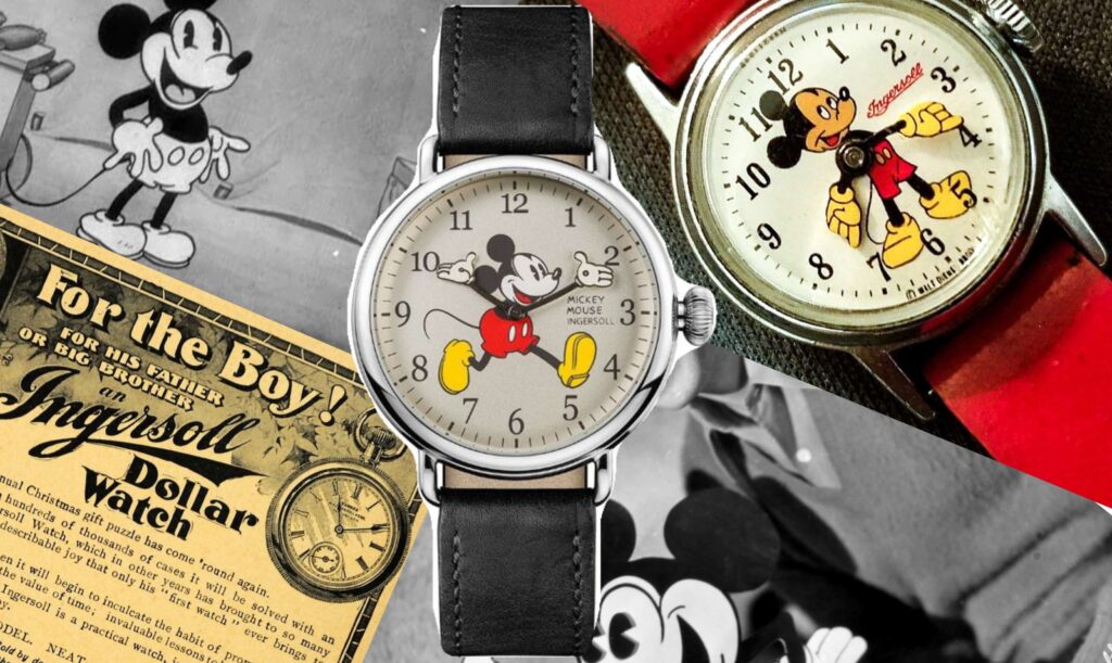 Ingersoll montre mickey mouse